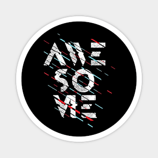 awesome abstract-t-shirt-design Magnet